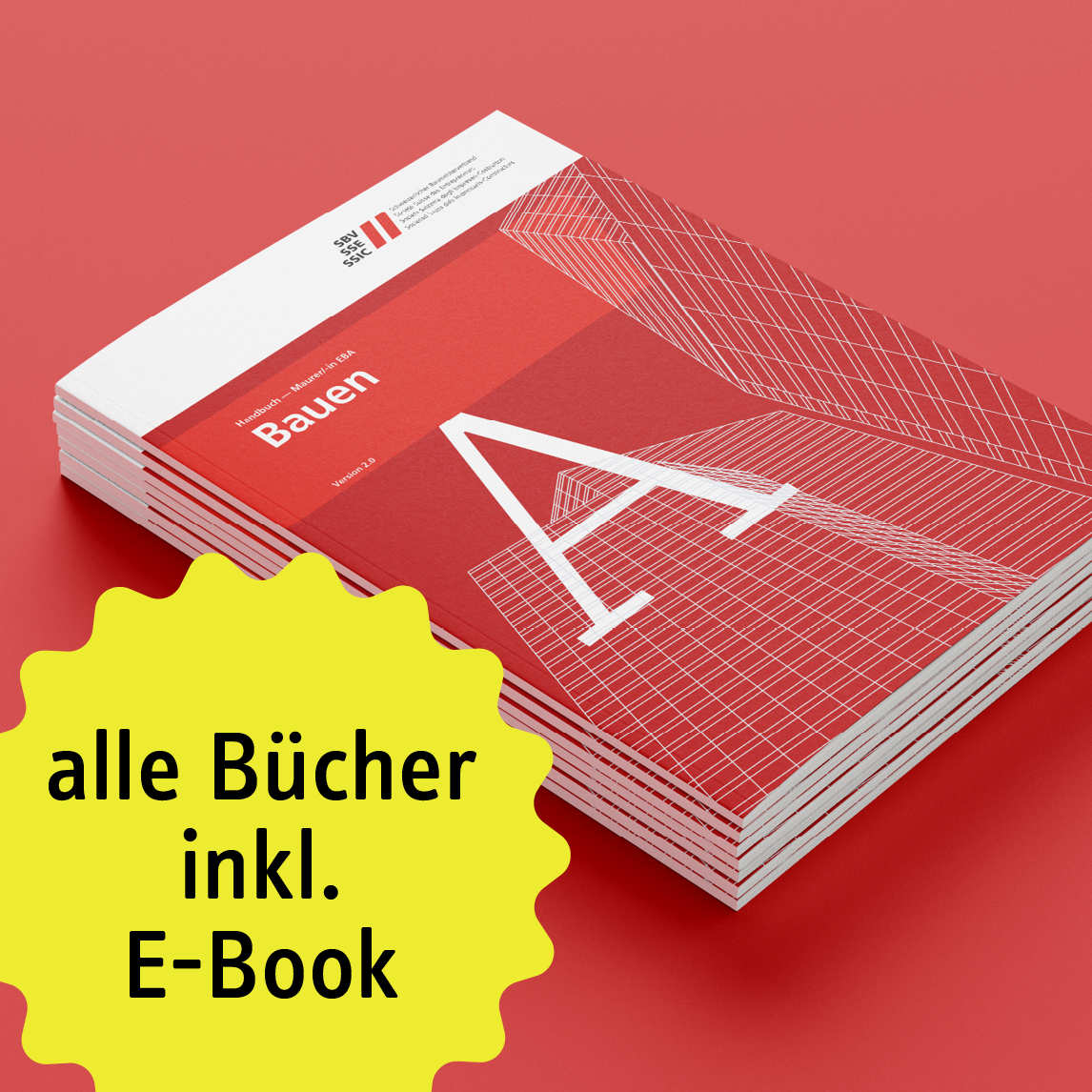 Lehrmittel SBV -  Maurer EBA - Handbücher (Print & Digital)